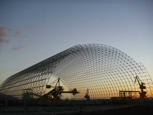 胶州热电厂网架工程