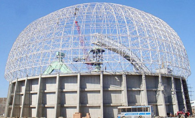 胶州圆形煤场网架