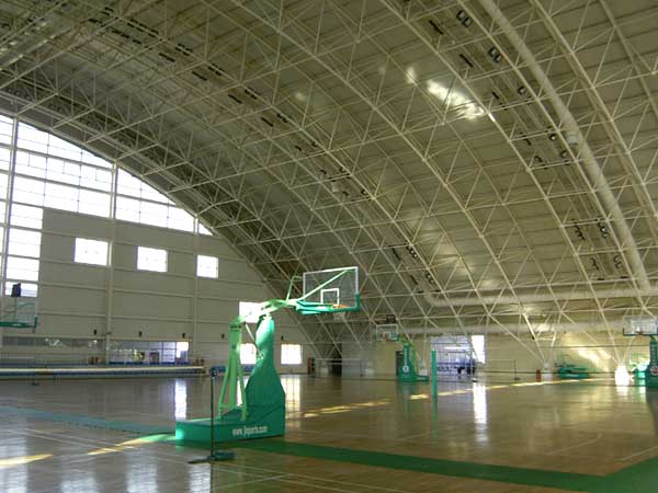 胶州篮球馆网架